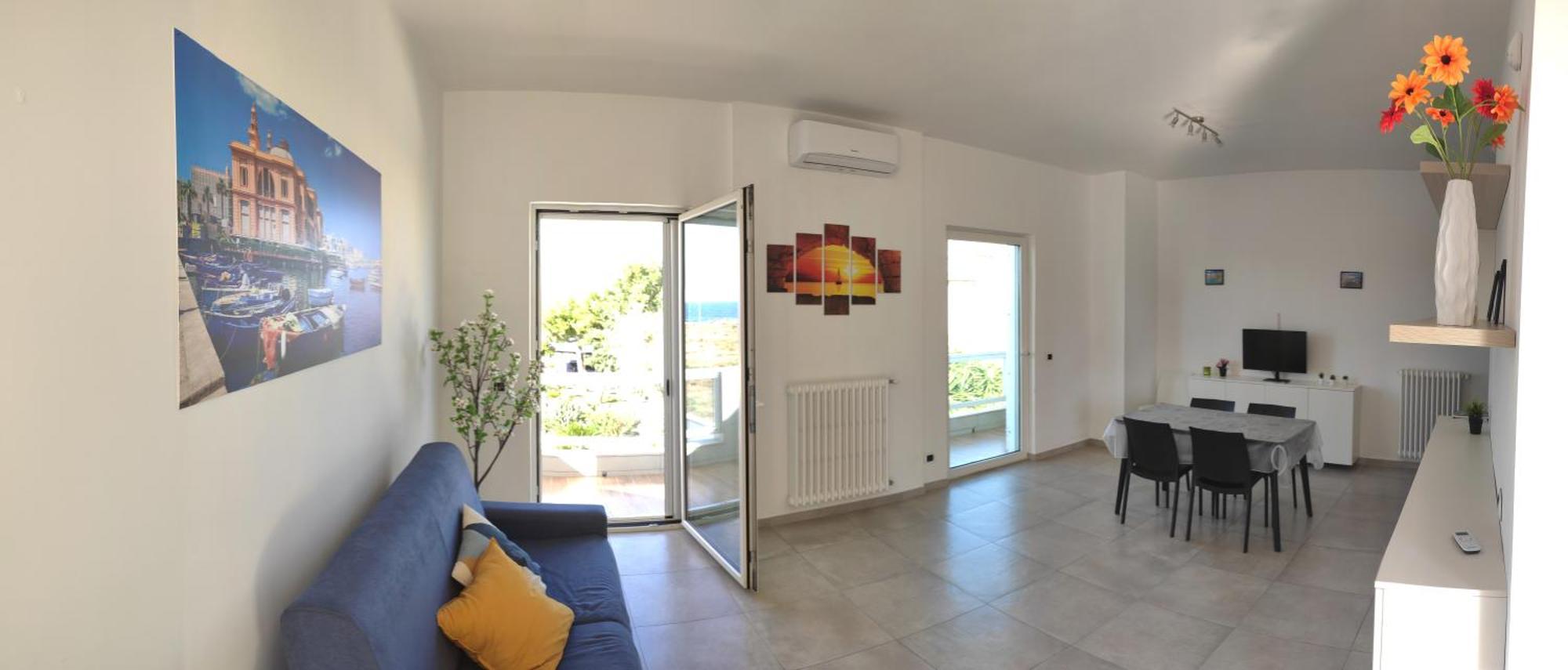 Seagull Apartments - Front And Sea View & Airport Bari Exterior photo